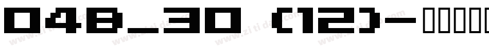04B_30 (12)字体转换